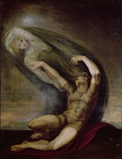 Achilles Searching for the Shade of Patrocles, 1803 by Johann Heinrich Füssli